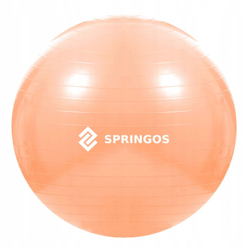 Купить Фитбол  Springos 55 cm Anti-Burst FB0010 Orange в Киеве - фото №1